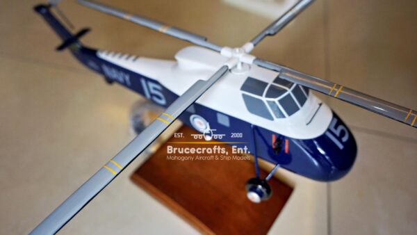 Model of Westland Wessex with detailed craftsmanship